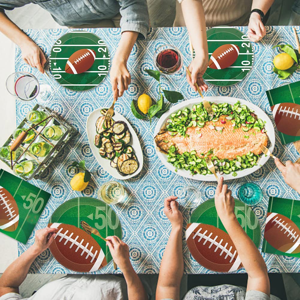 Snack Stadium Football Americano 40YARDS - Vassoio XXL 61x43cm Per Party E Feste - Foto 5