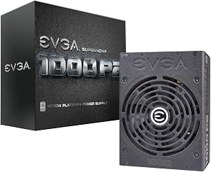 EVGA SuperNOVA 1000 P2 Power Supply - ATX12V/EPS12V - 220 V AC_ 110 V AC Input Voltage - Internal - Modular - ATI CrossFire Supported - NVIDIA SLI Supported - 92% Efficiency - 1 kW