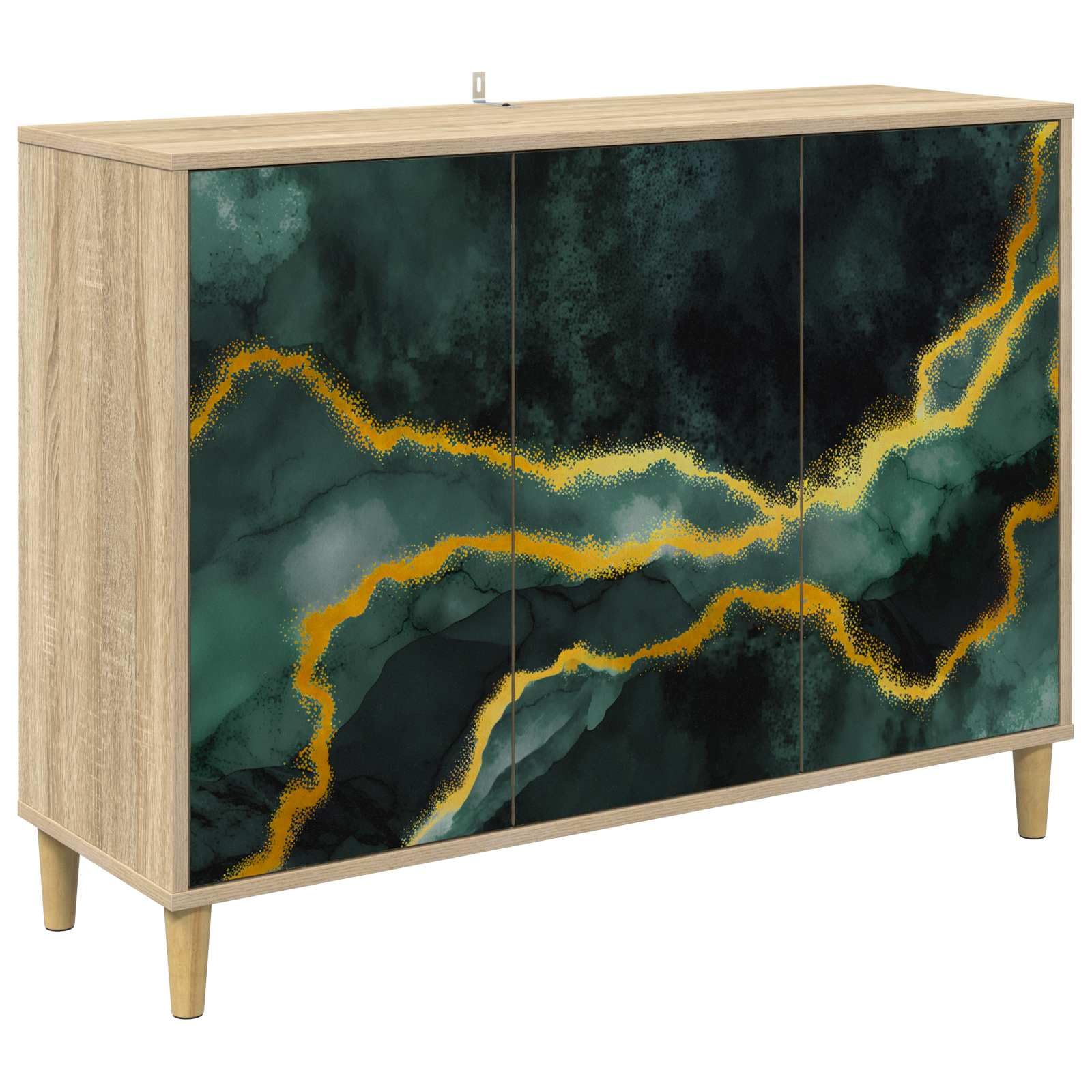 Kredens WIJHE Sonoma 102 x 33 x 75 cm Drewno