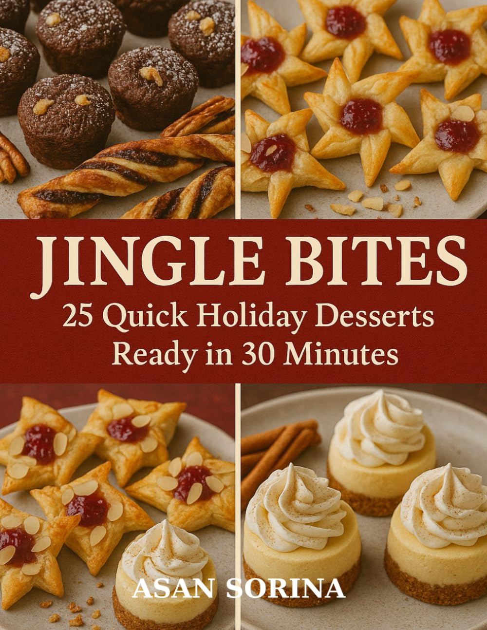Jingle Bites: 25 Quick Holiday Desserts Ready in 30 Minutes – Fast Festive Treats for Busy Holiday Bakers