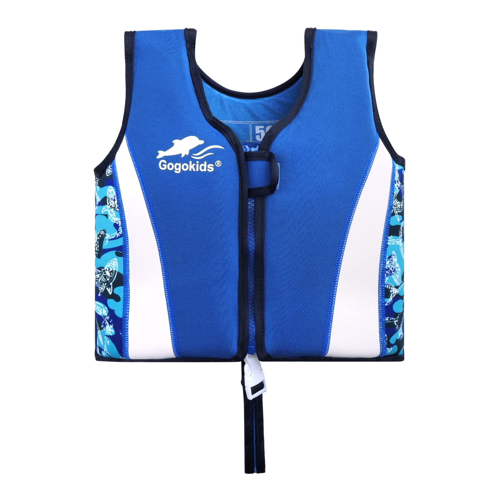 Fille Garçon Gilet de Natation - Enfants Maillot de Bain Veste avec Flottaison Entraînement de Natation 2-6 Ans