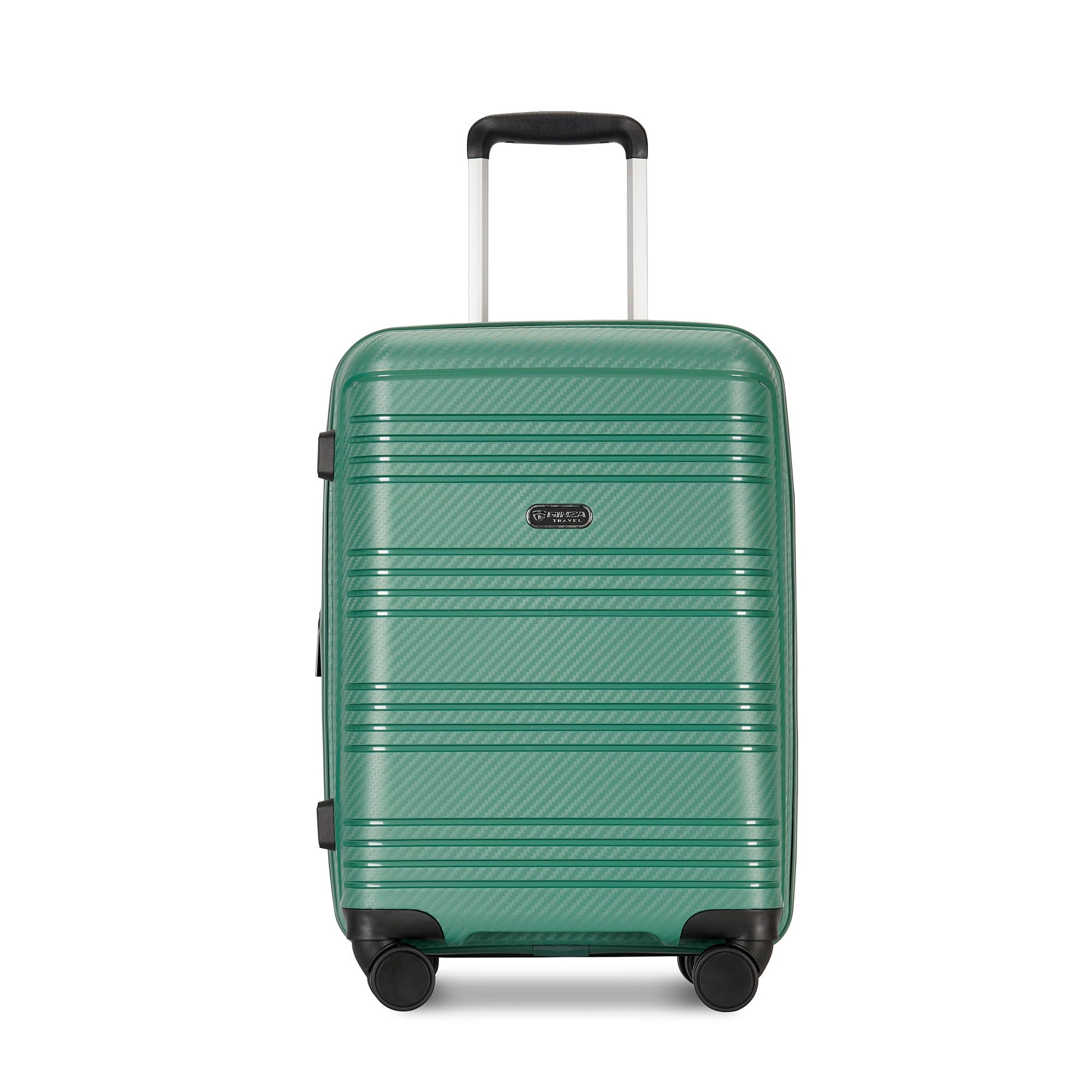 3piece sets luggage with scratchresistant PP material, expandable?all