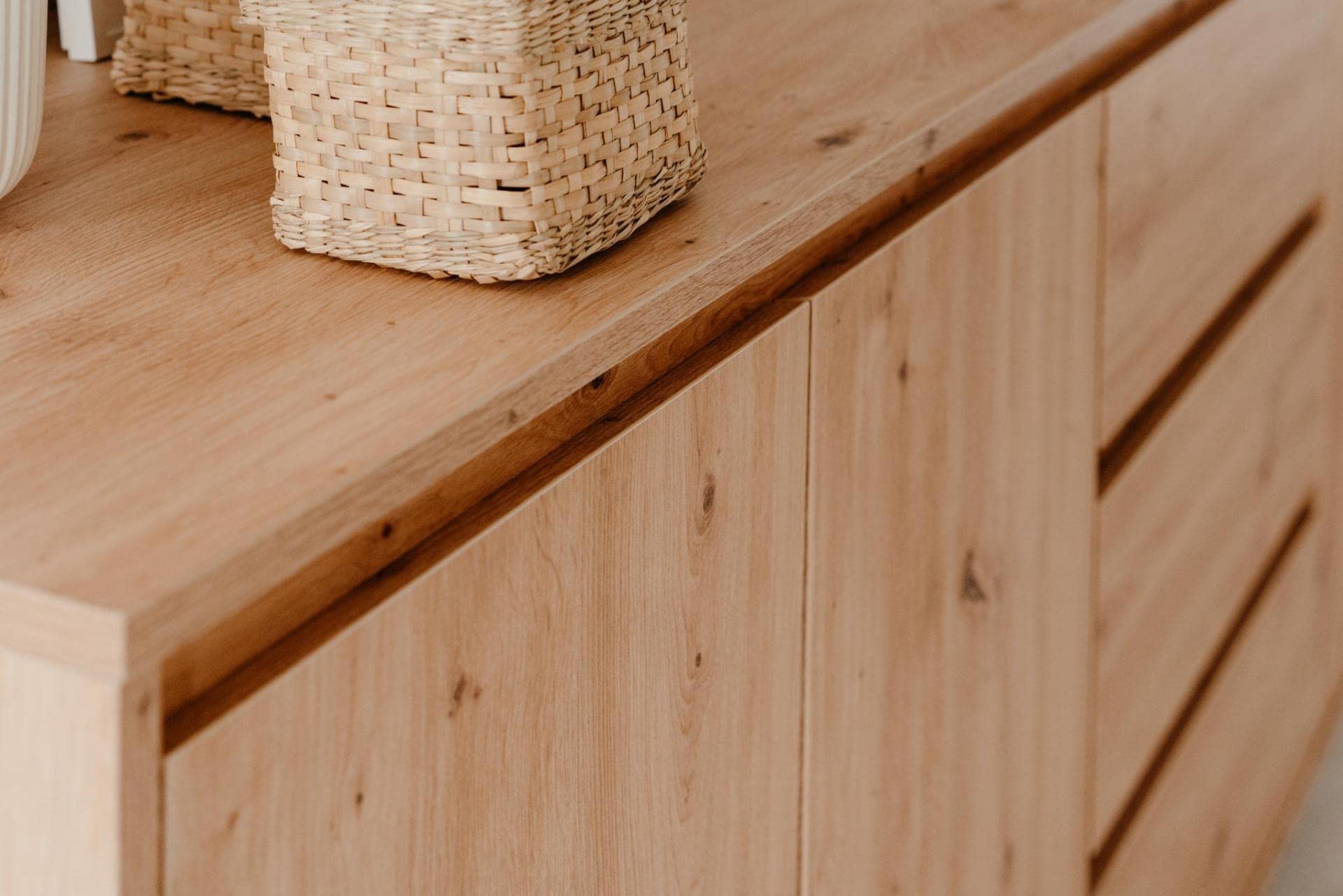 CaliCosy Dressoir met 2 deuren, natuur