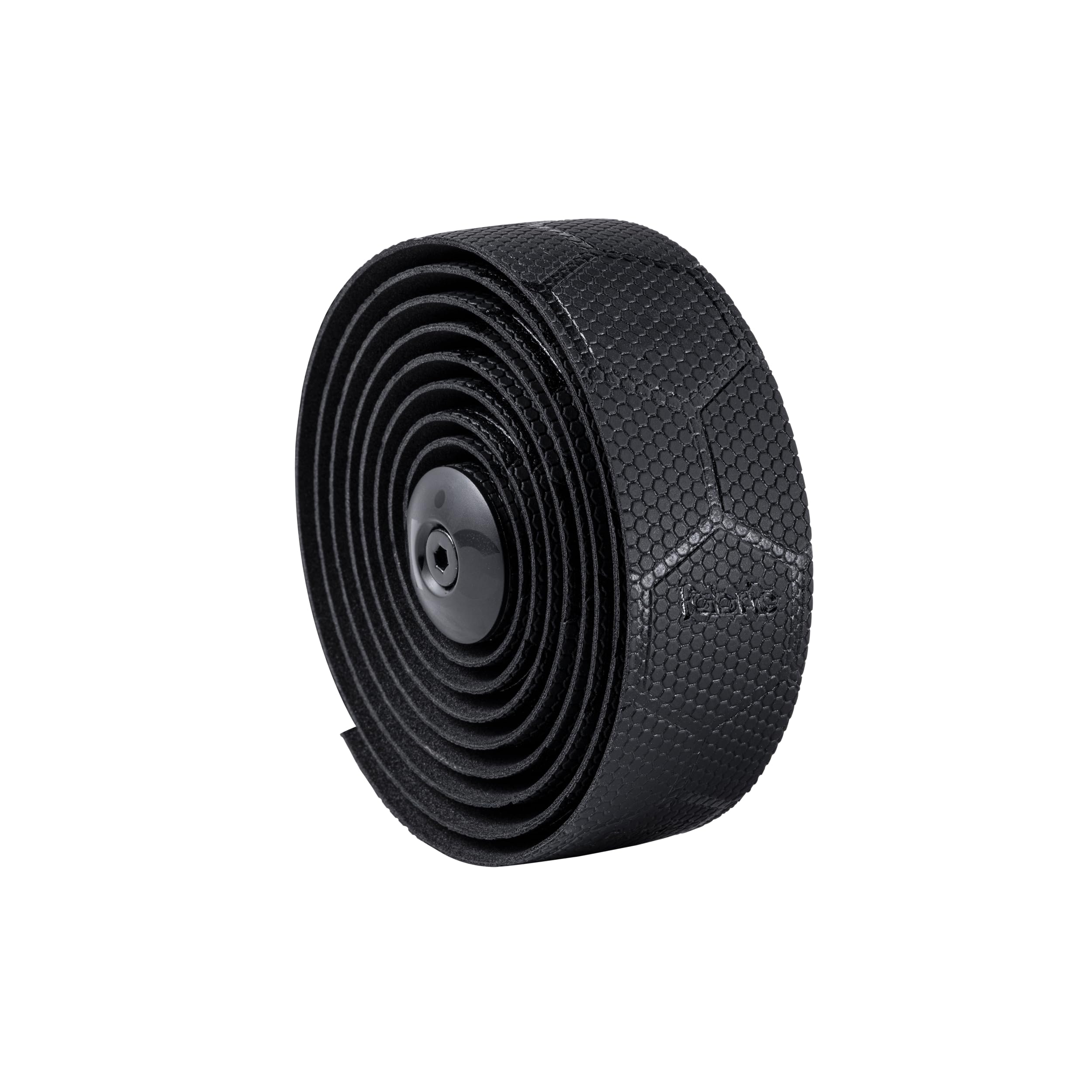 Fabric HEX Duo Handlebar Tape - Road Bike Bar Tape with Handlebar Plugs and Finishing Strips - 200 x 3 cm - 3.5mm Thick - Black