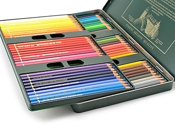 Amazon.co.jp: ファーバーカステル ポリクロモス色鉛筆 60色 缶入