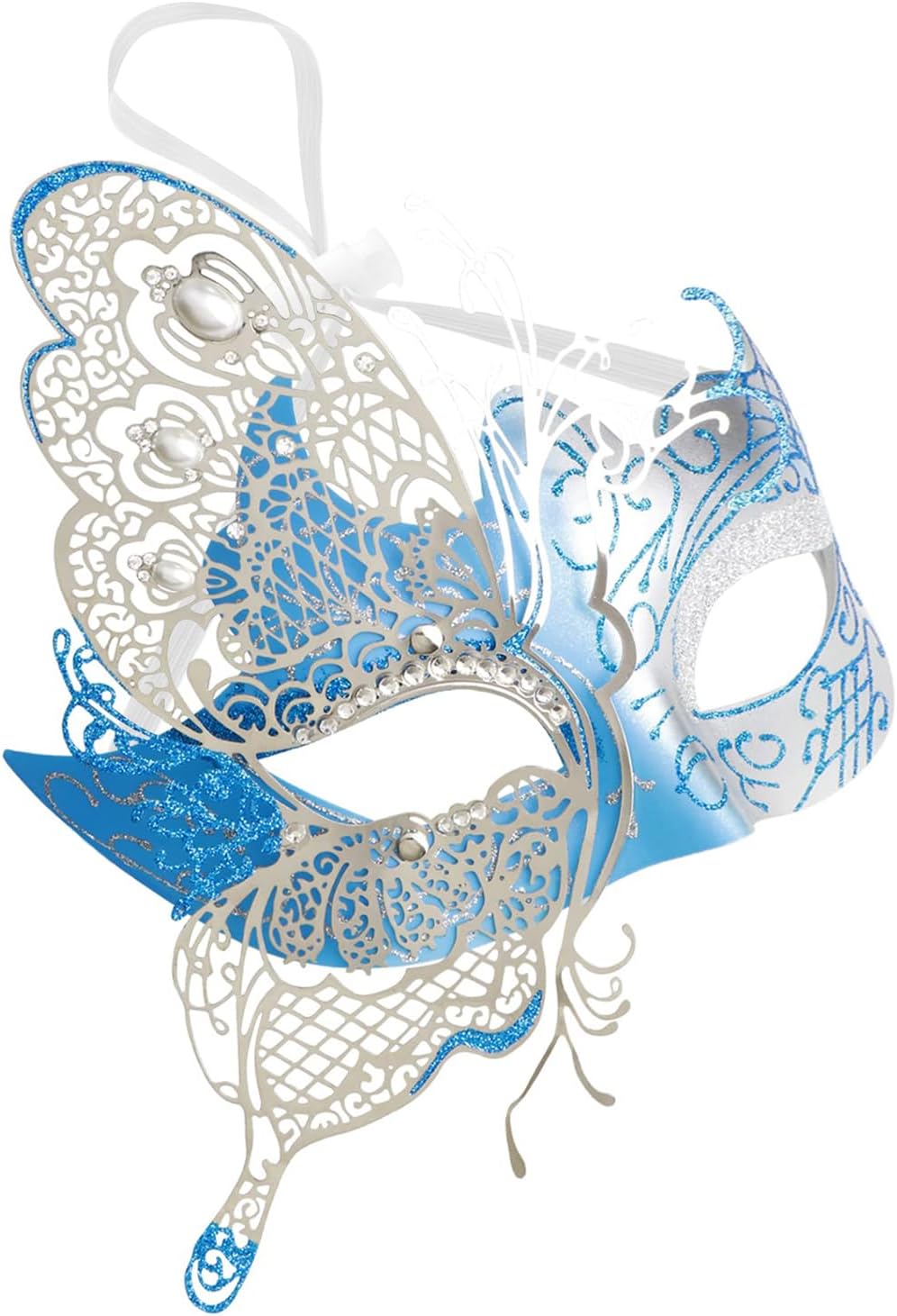 Coddsmz Mysterious Venetian Butterfly Lady Masquerade Halloween Party Mask Evening Prom Ball Mask Bar Costumes Accessory - Image 8