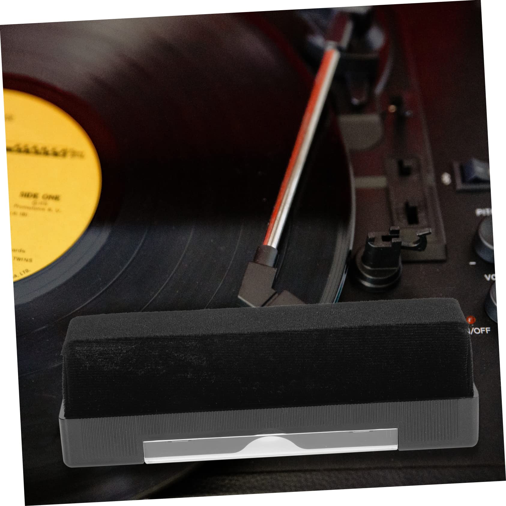 BESTonZON 4 Set Spazzola Per La Pulizia Dischi Pulire Dischi in Vinile Spazzola Per Dischi Antistatica Spazzola Della Tastiera Del Computer Prodotti Per La Pulizia Taccuino Plastica