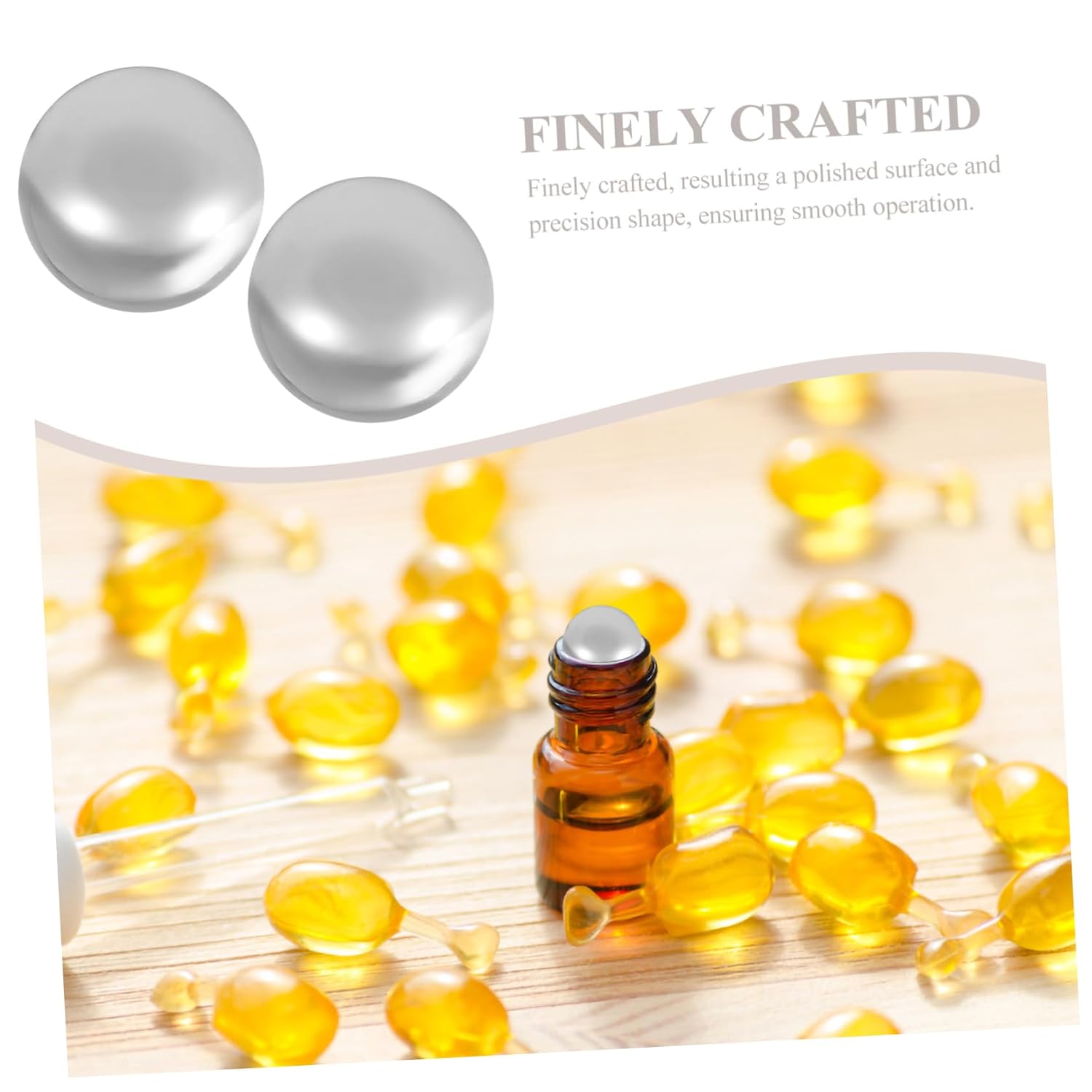 PRETYZOOM 12pcs Stainless Steel Ball Bearings Balls for Shaker Bottle for Automotive Industrial Use