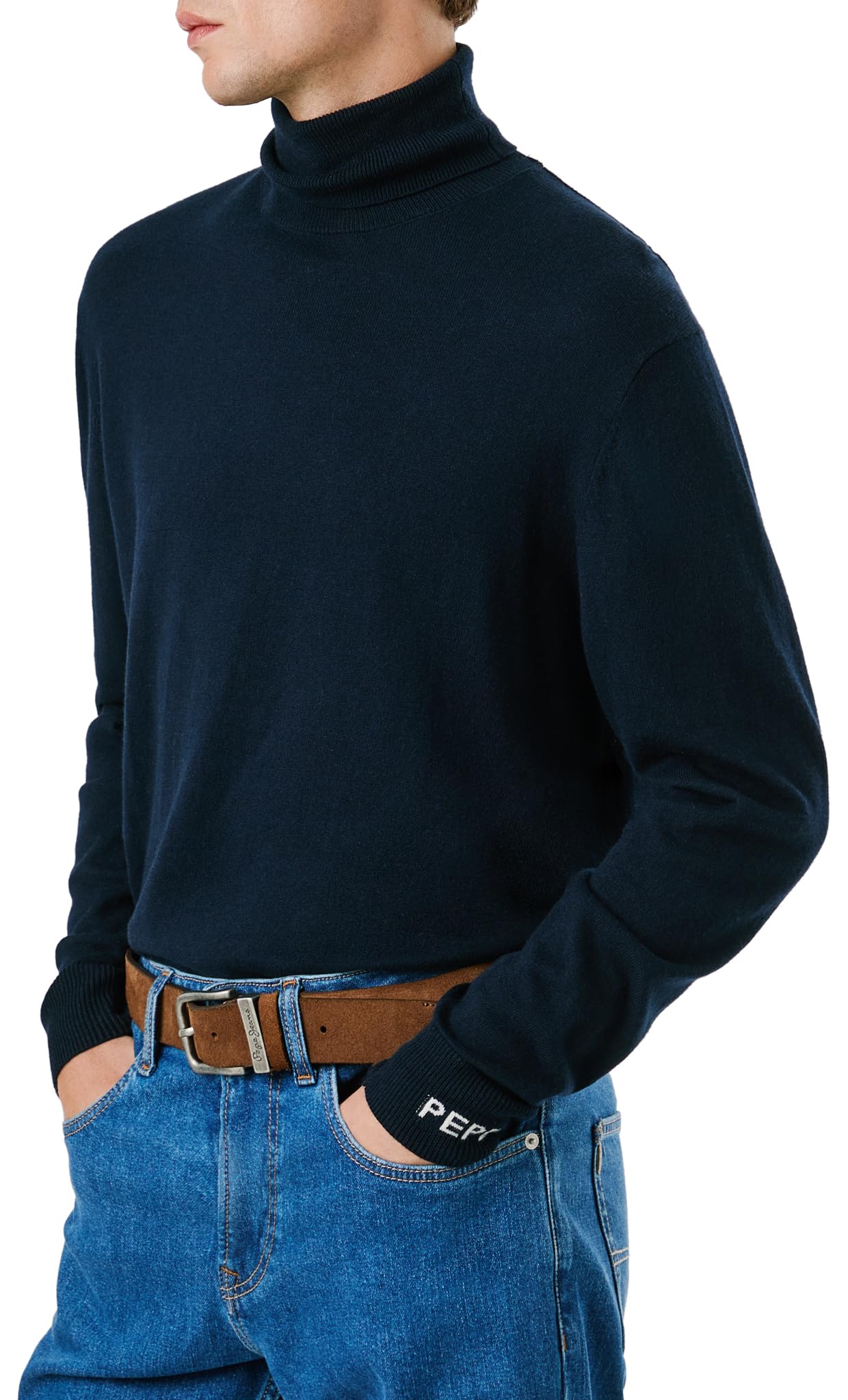 Pepe Jeans Andre Turtle Neck Maglia Maniche Lunghe Uomo (Pacco da 1)