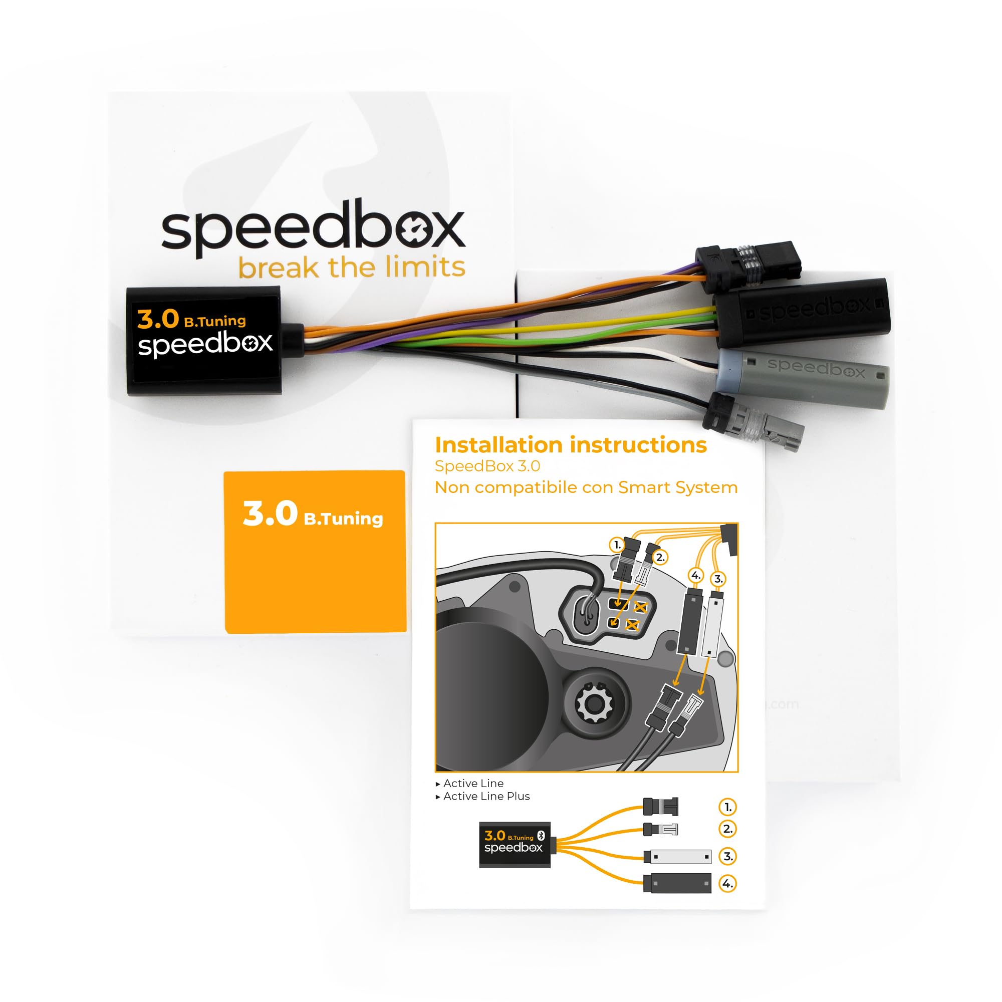 SpeedBox 3.0 Bluetooth Modulo di Performance E-Bike, Bosch | Velocità di assistenza regolabile, SpeedBox Connect App, Gen2, Gen3 e Gen4, NON compatibile Smart System BES3
