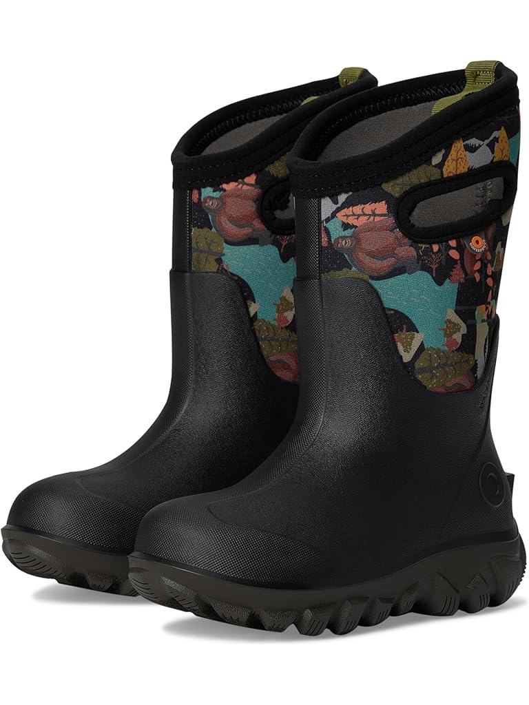 Black Bogs Classic Seamless Yeti (Toddler/Little Kid/Big Kid)