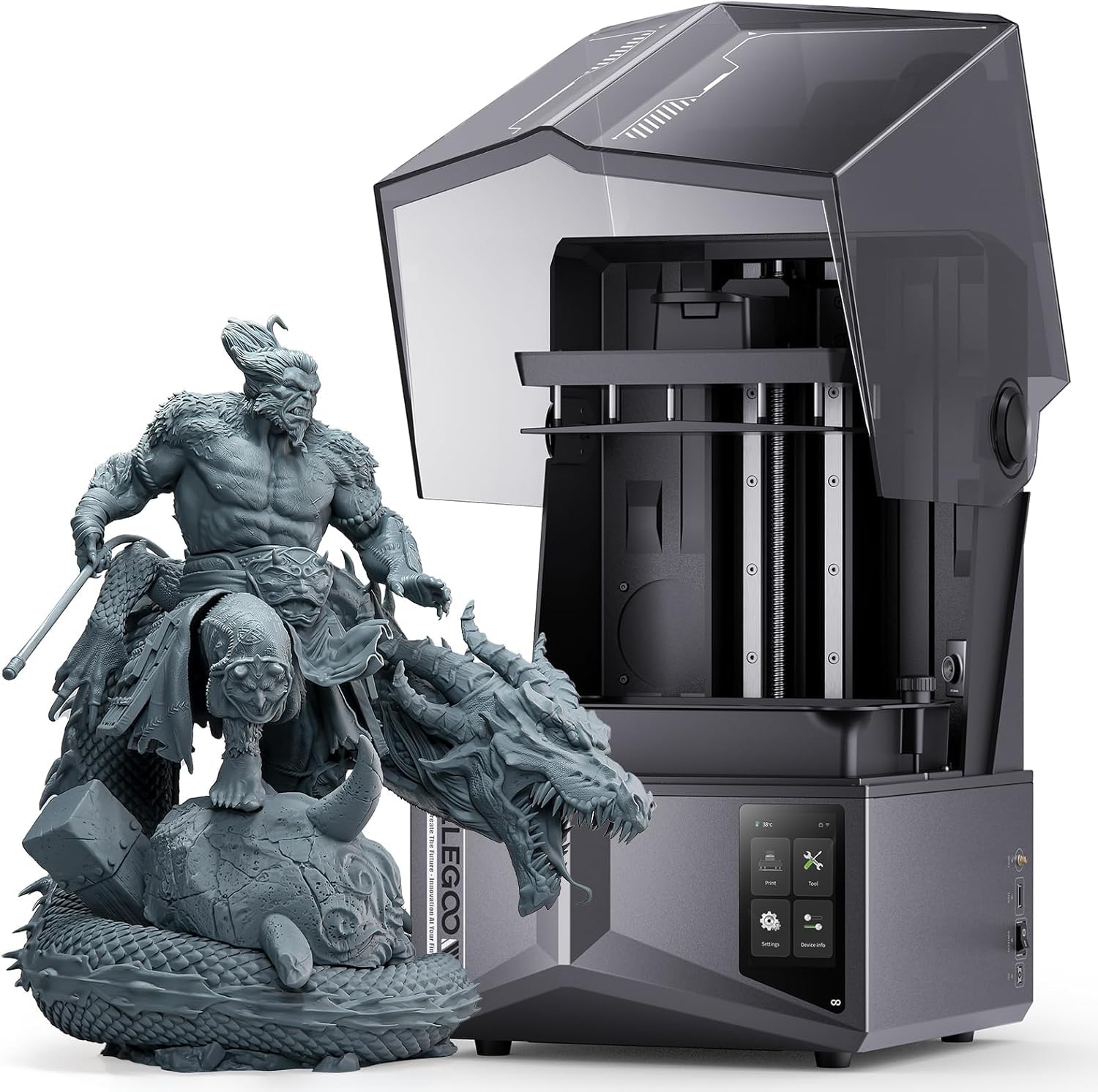 ELEGOO Saturn 4 Ultra 12K Resin 3D Printer, with Smart Automatic Leveling, 10-Inch 12K Monochrome LCD, 150mm/h Faster Printing Speed,8.62x4.84x8.66 Inch Printing Size (B0DHLF2R3V) Amazon Price History, Amazon Price Tracker