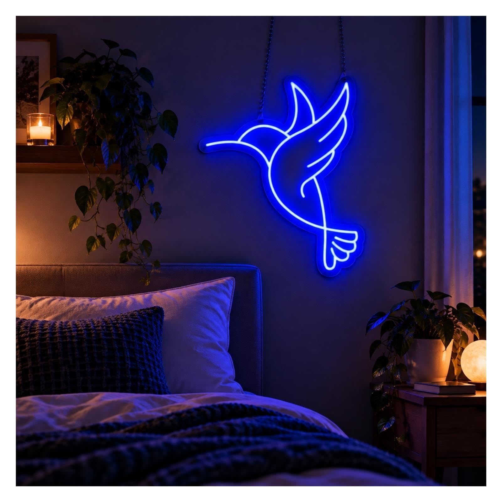 Insegna al Neon Insegna Al Neon Del Colibrì