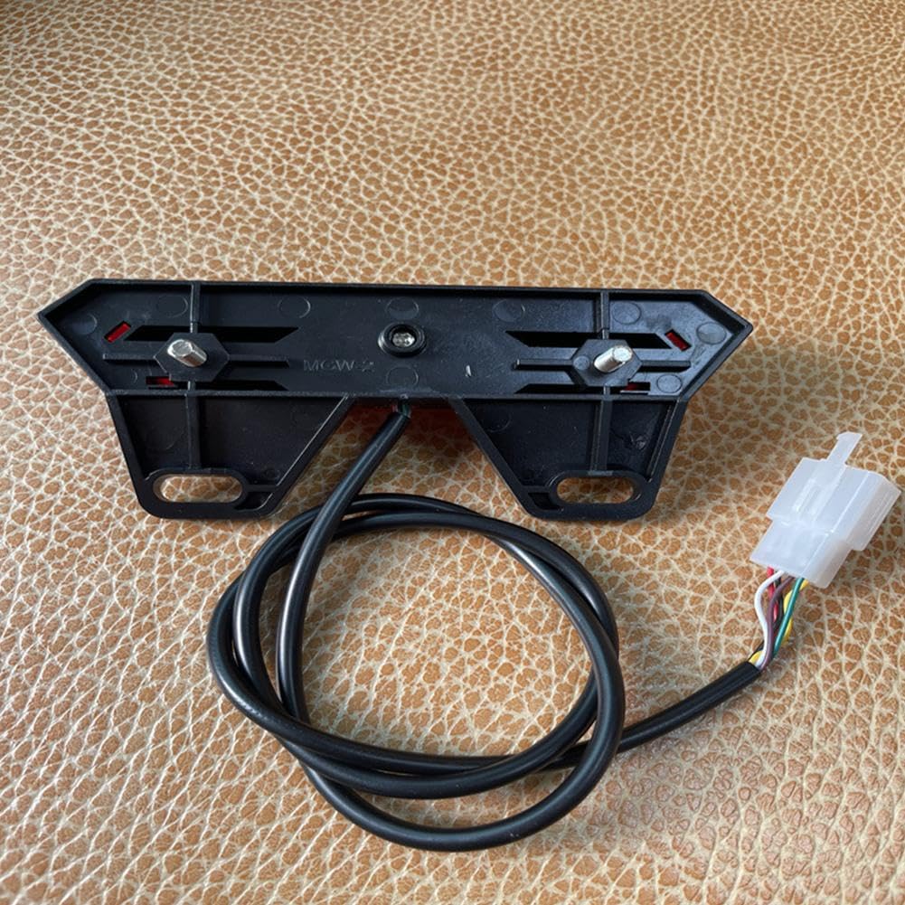 Lampada Posteriore per Bicicletta elettrica 12V LED Luce di Sicurezza per Guida Notturna Luce di Stop Indicatore di direzione 009 007 Accessori