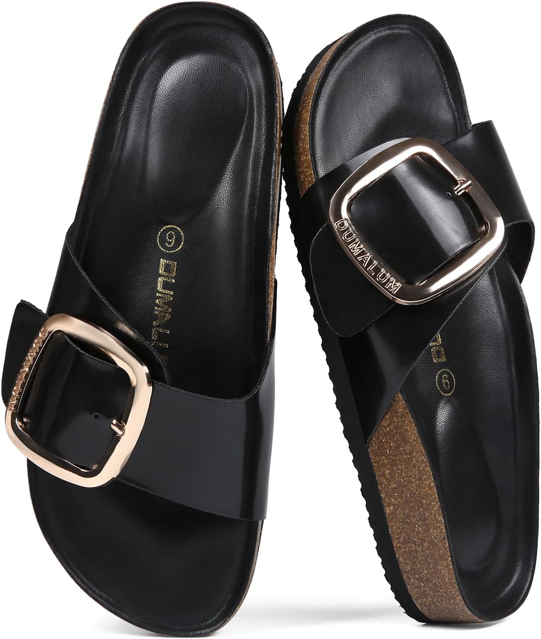 Dumalum Womens Slides - Comfort Open Toe