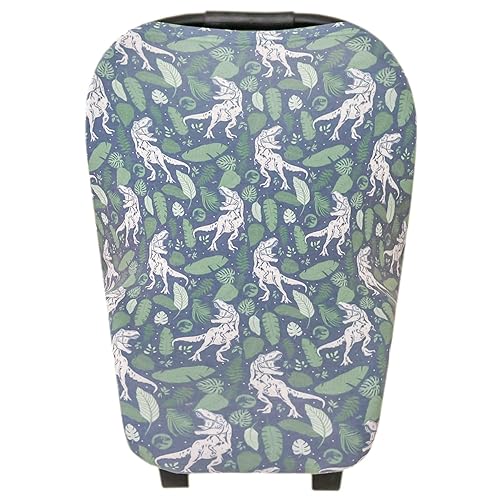 Copper Pearl Funda para asiento de automóvil para bebé, cubierta de lactancia y cubierta de lactancia elástica 5 en 1, regalo 'Jurassic Park', talla disponible en Yaxa Colombia