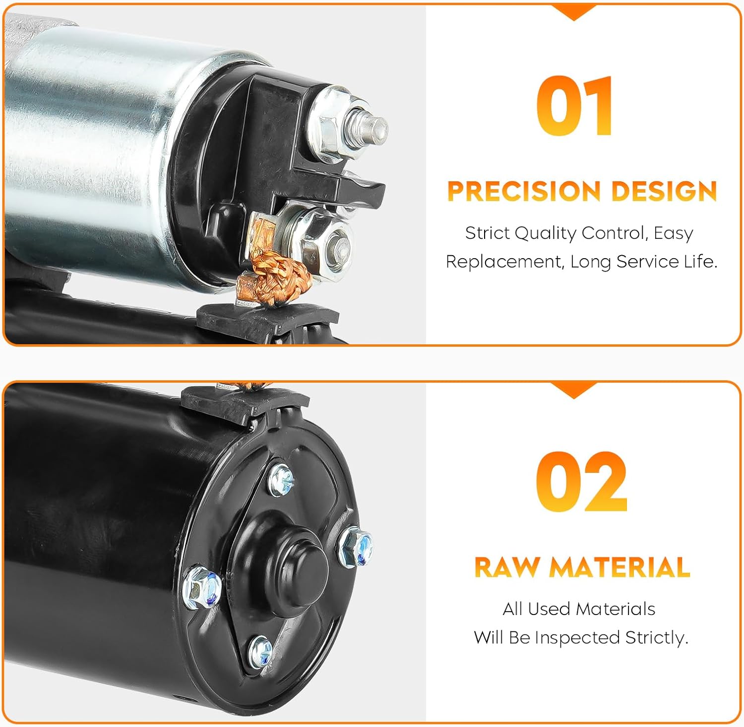 Starter for 2003-2005 1.8L Mercedes-Benz C230, for C250 2012-2015 1.8L, for SLK250 2012-2014 1.8L, 410-24201, 113513, 17920, 17366, 0-001-107-406