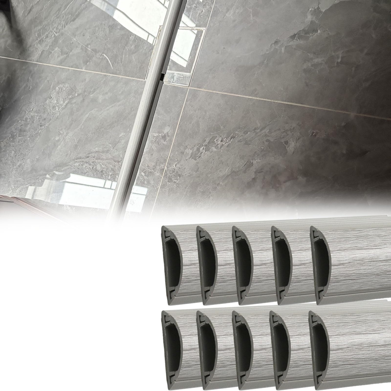 Kit Gestione Cavi - Copertura Condotto PVC per Fili 48