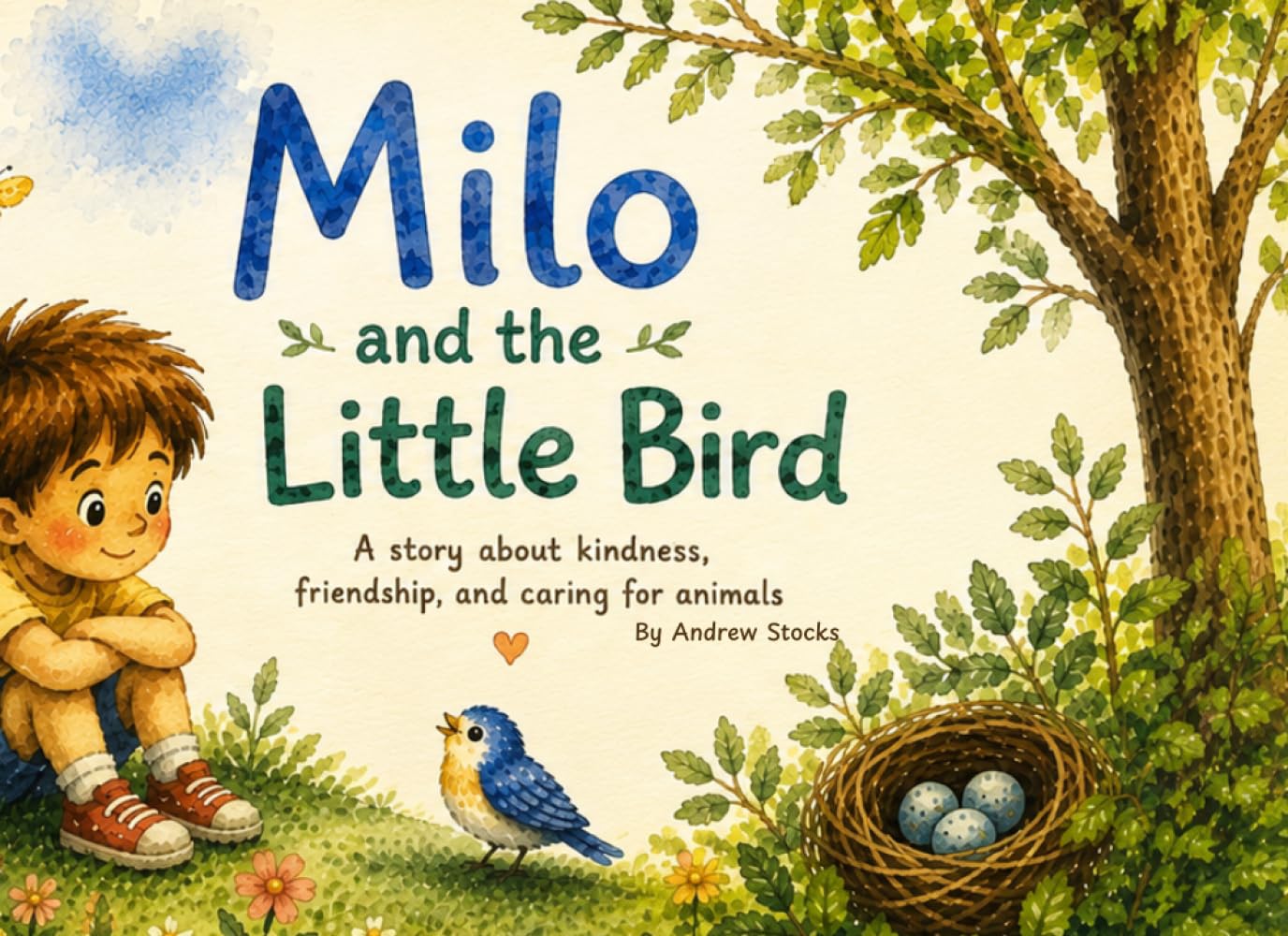Milo and the Little Bird: A story about kindness, friendship, and caring for animals