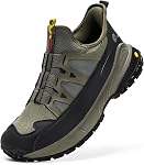 FitVille Extra Wide Sneakers for Men Slip-on Shoes for Men Soft Comfortable Mens Wide Running Shoe Slip Resistant Hiking Walking Shoes with Arch Support & Wide Toe Box - Lugmax V5