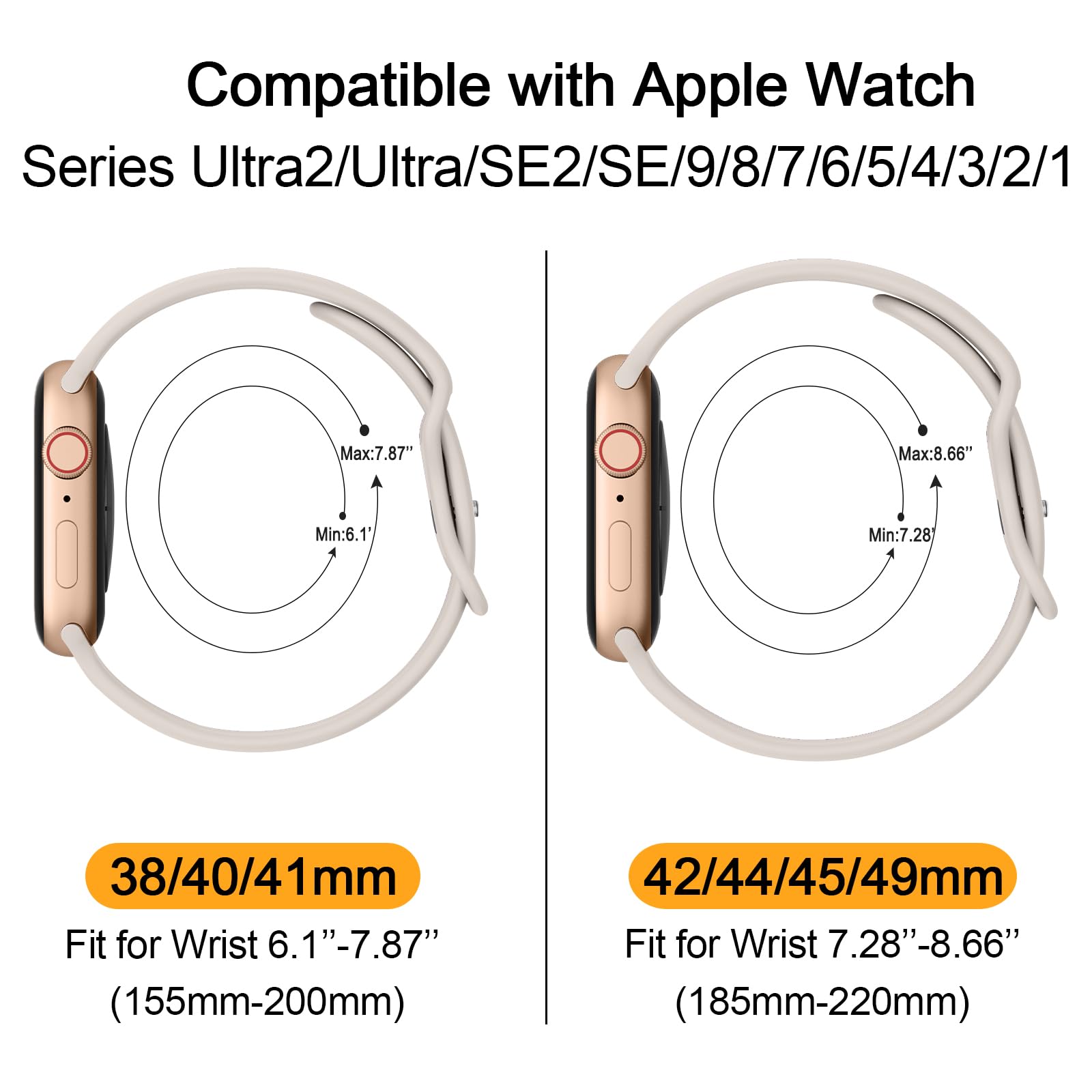 Flower Engraved Strap for Apple Watch Strap 42mm 44mm 45mm 46mm 49mm - Image 2