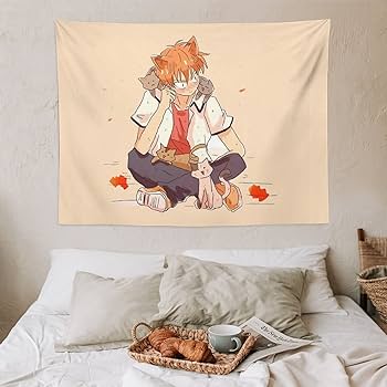 Amazon.co.jp: タペストリー 草摩夾 フルーツバスケット アニメ 萌え