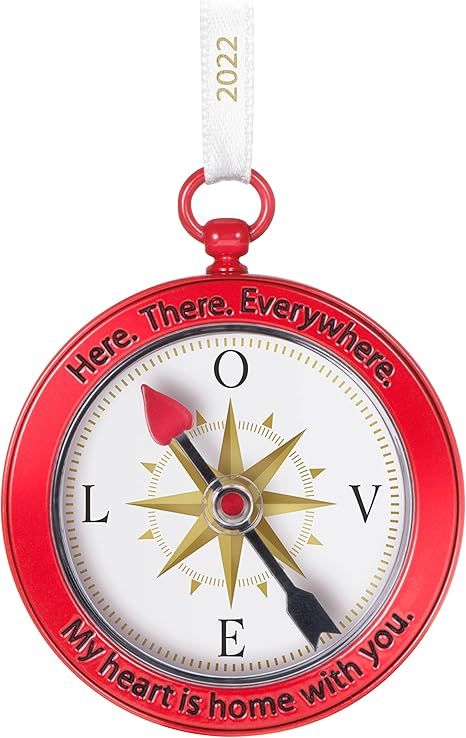 Hallmark Keepsake Christmas Ornament 2022 Year Amazon.com: Hallmark Keepsake Christmas Ornament 2022, My Heart Is Home  With You Compass, Metal : Home & Kitchen
