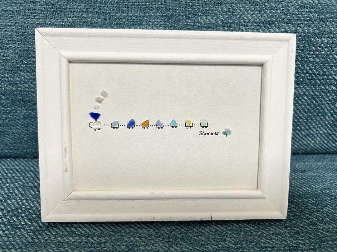 Amazon.co.jp: シーグラスアート 海列車 : おもちゃ