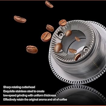 Amazon｜プロの業務用コーヒー豆グラインダー、工業用コーヒーミル電気