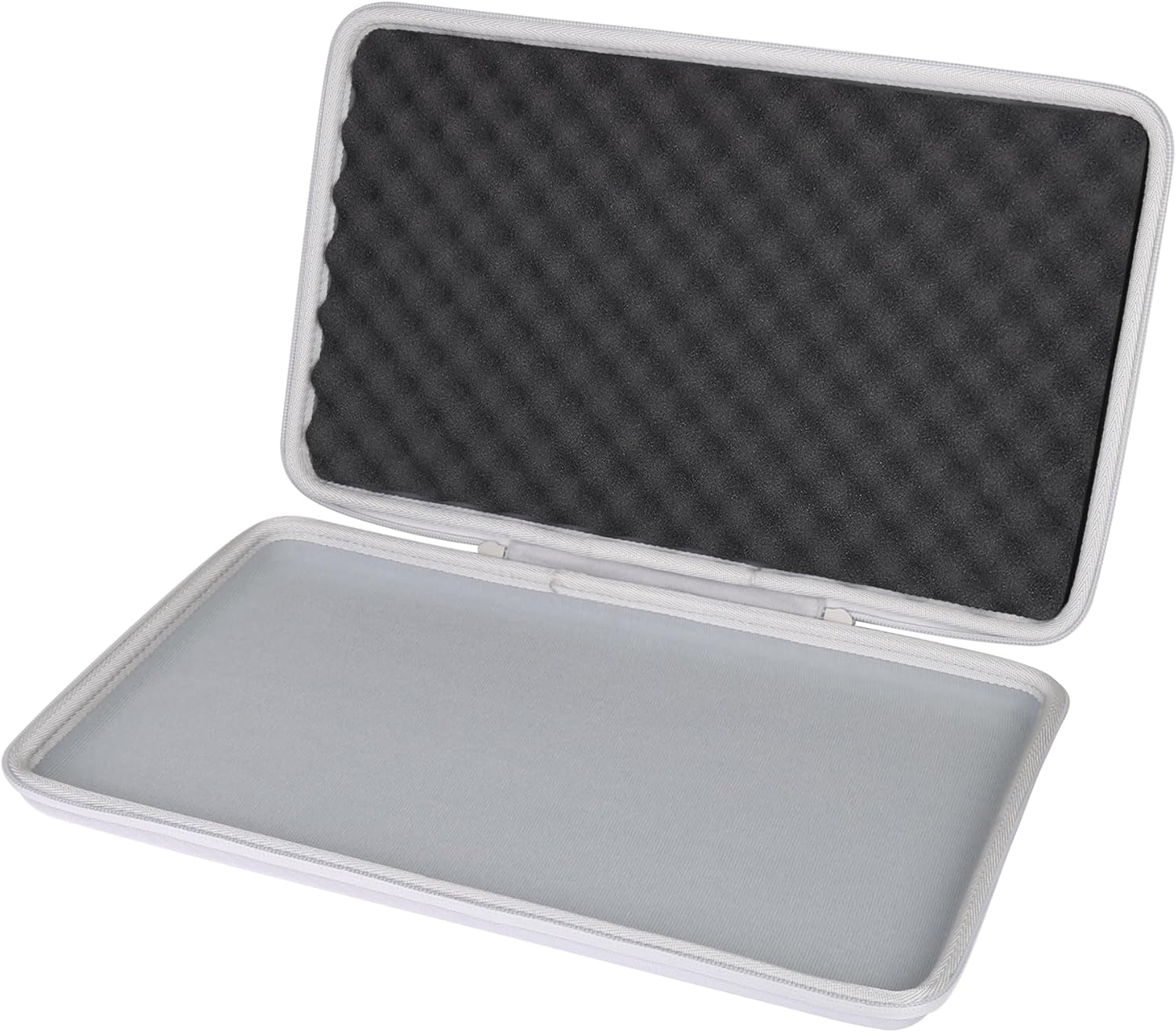 co2CREA Hard Case Compatible with Logitech Wave Keys MK670 Combo/Wave Keys Wireless Ergonomic Keyboard,Off White Case