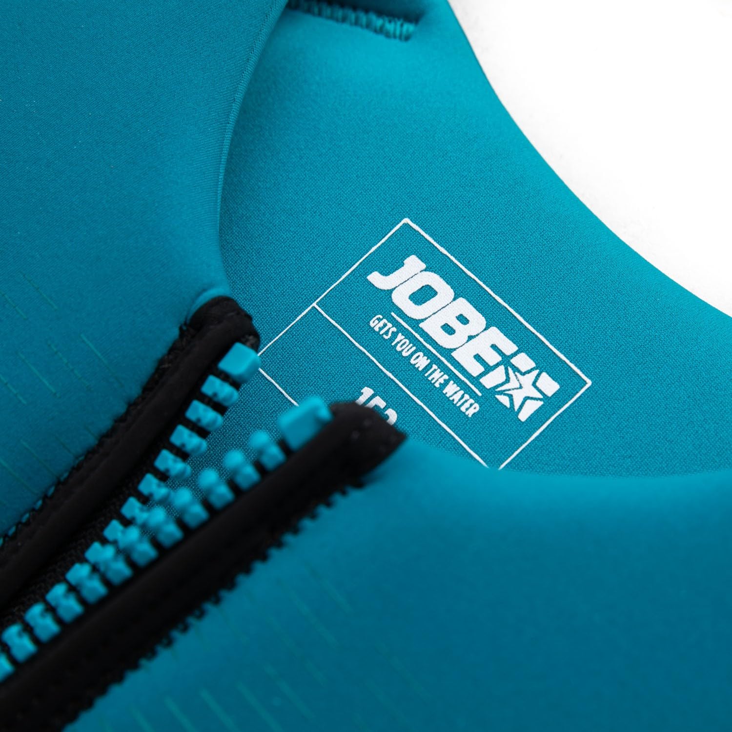 Jobe Kinder Schwimmweste Neopren Teal mit Reißverschluss und Schnallen