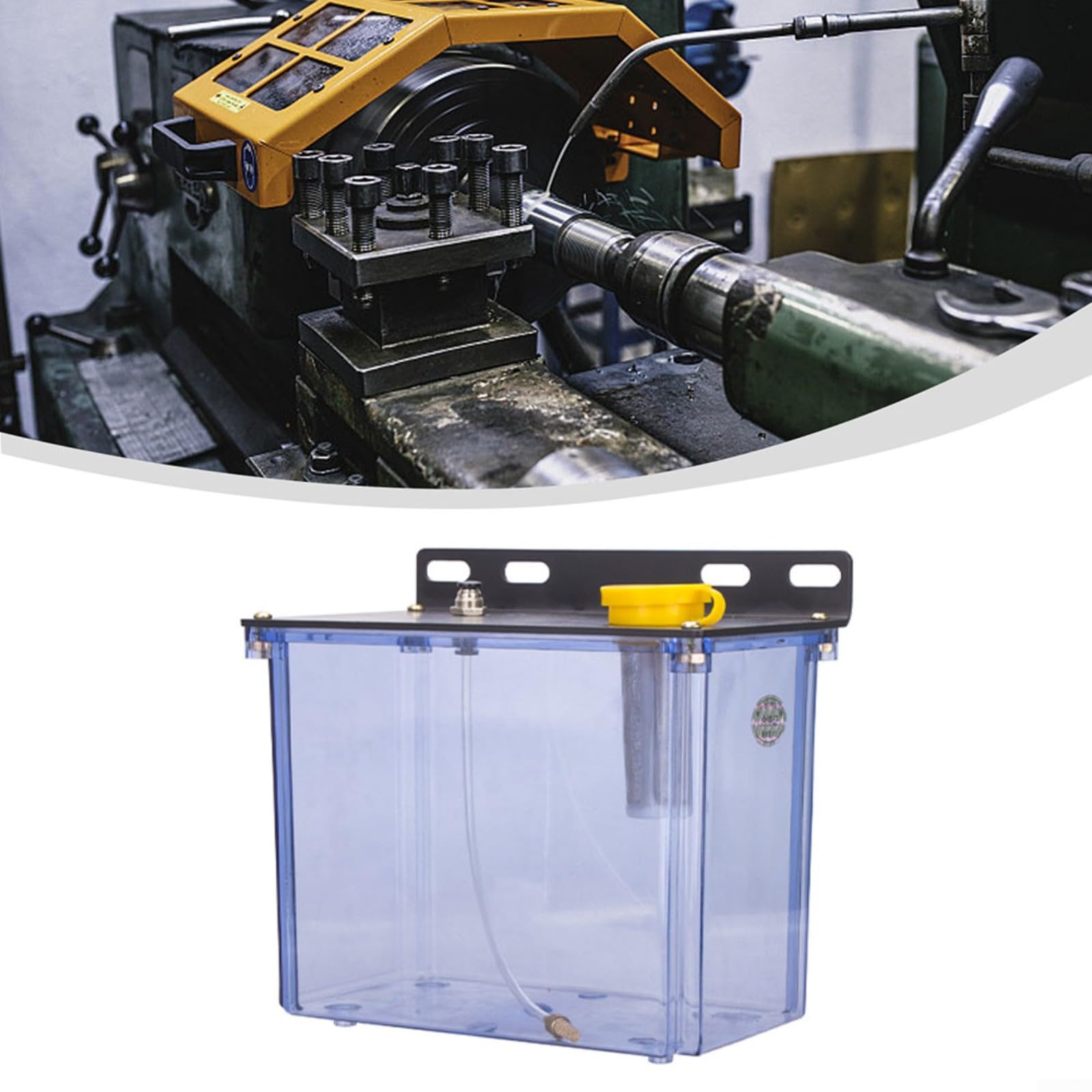 3L CNC Schmiersystem Wasserbehälter Mit Filter Für Drehmaschine Fräsmaschine Bohrmaschine Öltank Transparente Schmieranlage Niederdruck Wassersprüher Für Präzisionsgeräte