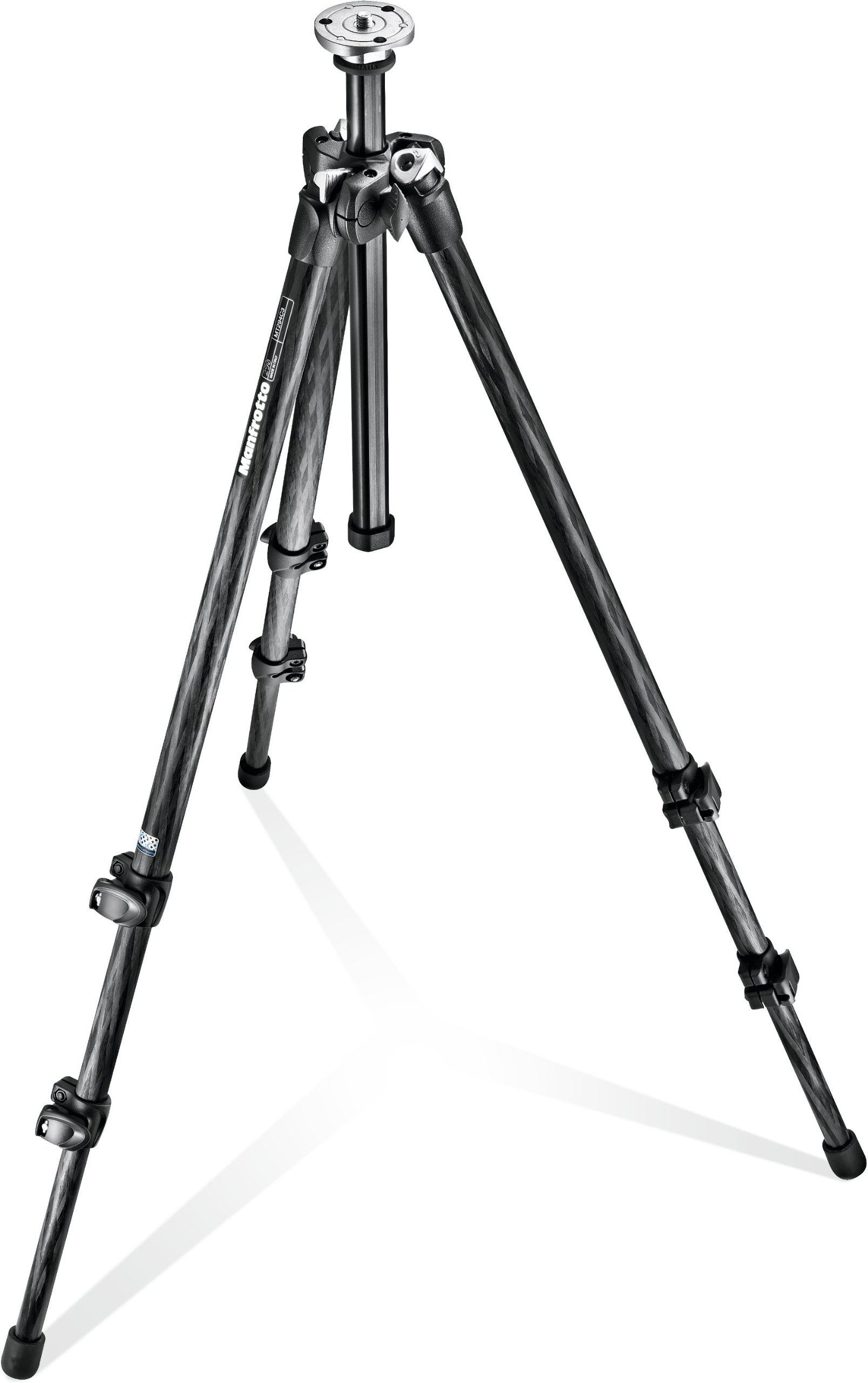 Manfrotto MT294C3 Series 294, 3 Section Carbon Tripod (Black)