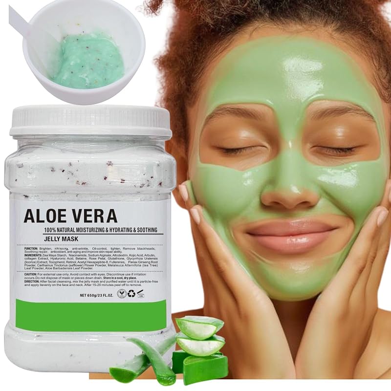 DR MEINAIER Máscara facial em pó Hydro Jelly com aloe vera