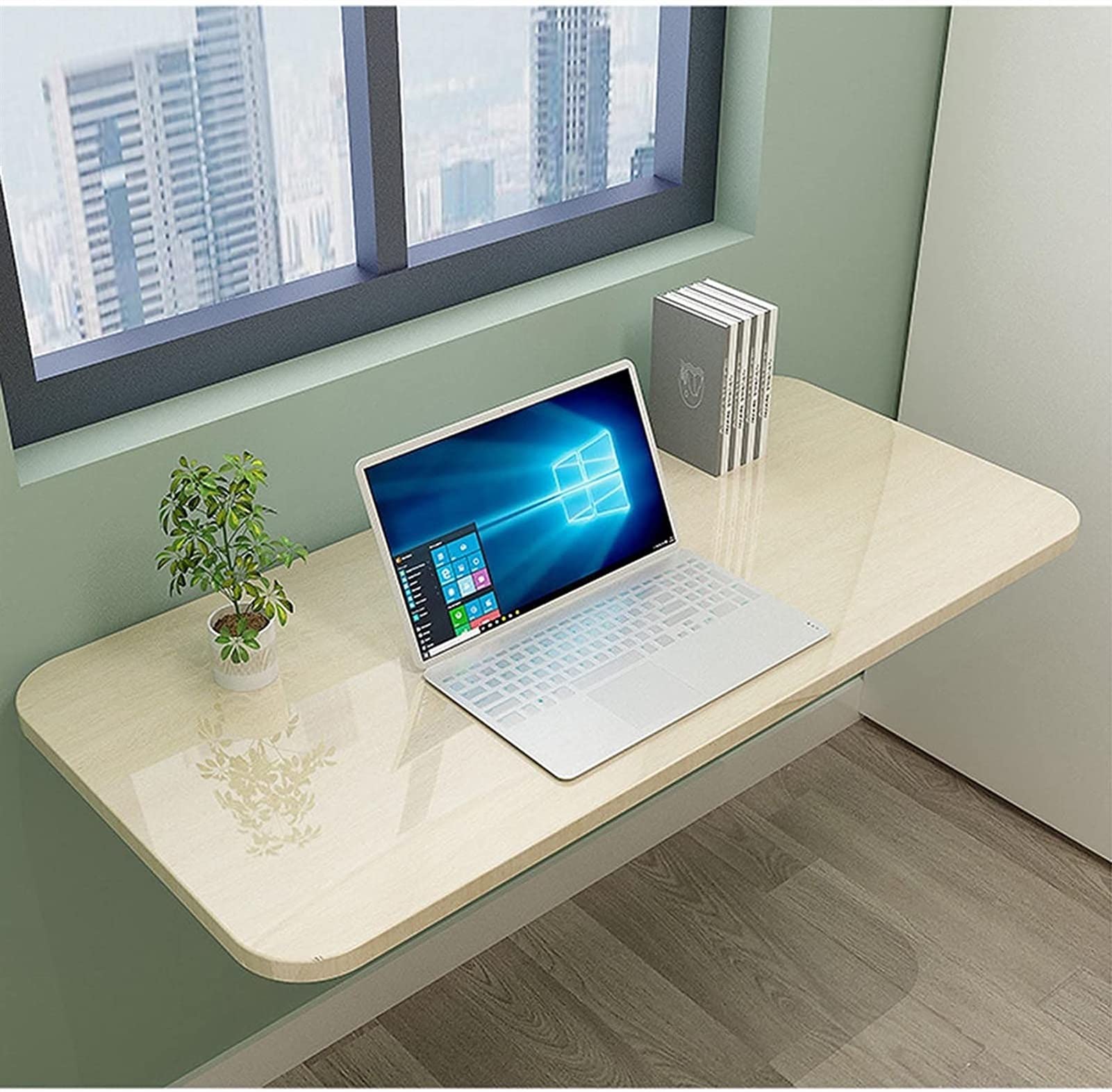 Étagère de rangement portable et table murale pliante pour désencombrer les petits espaces