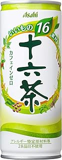 アサヒ飲料 十六茶 お茶 缶 245g×30本