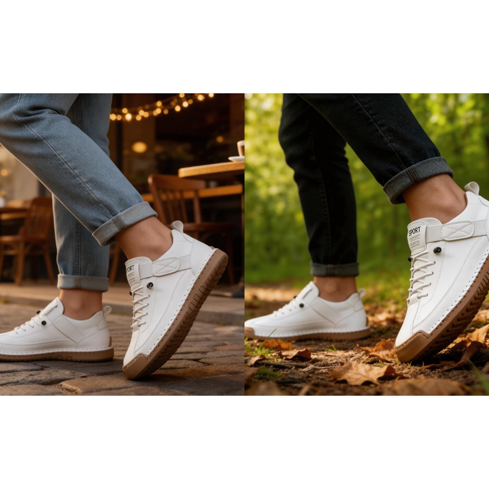 Scarpe da ginnastica da donna senza lacci stile a piedi nudi scarpe da passeggio casual vestibilità larga leggere traspiranti scarpe ortopediche rosa, bianco, 38.5 EU