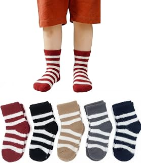 NICSY Kids Warm Woolen Winter Socks for girls Without Thumb socks Ankle length boys girls socks Mixcolor Price In India