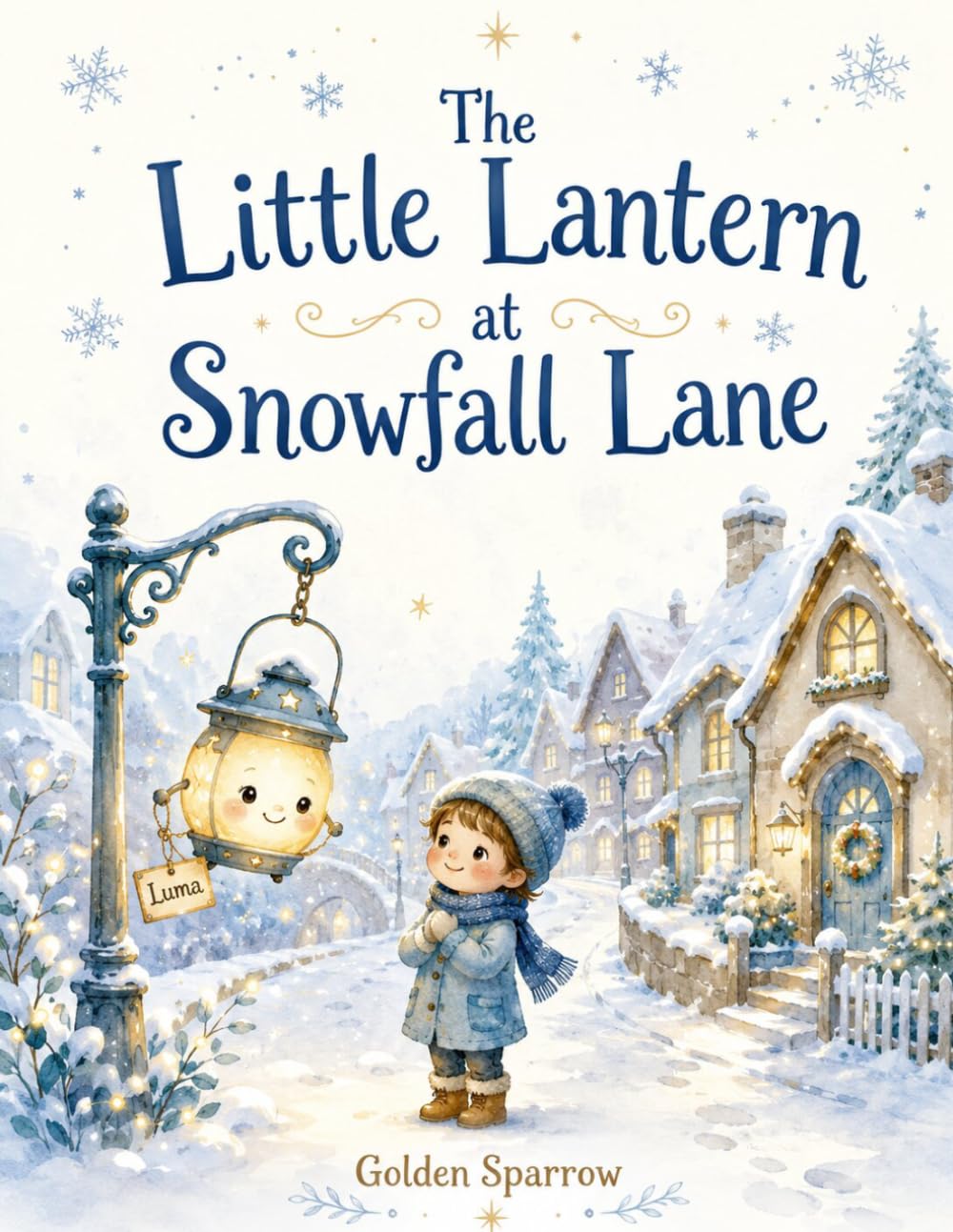 The Little Lantern at Snowfall Lane: A Heartwarming Winter Story About Kindness, Courage, and Helping Others