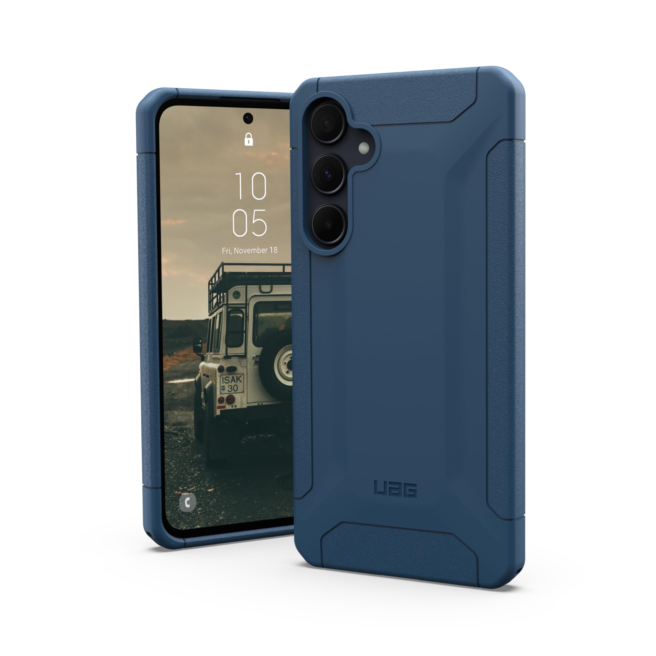 URBAN ARMOR GEAR UAG Designed for Samsung Galaxy A35 5G Case SM-A356 Scout Mallard, Rugged Military Grade Drop Proof Protective Cover
