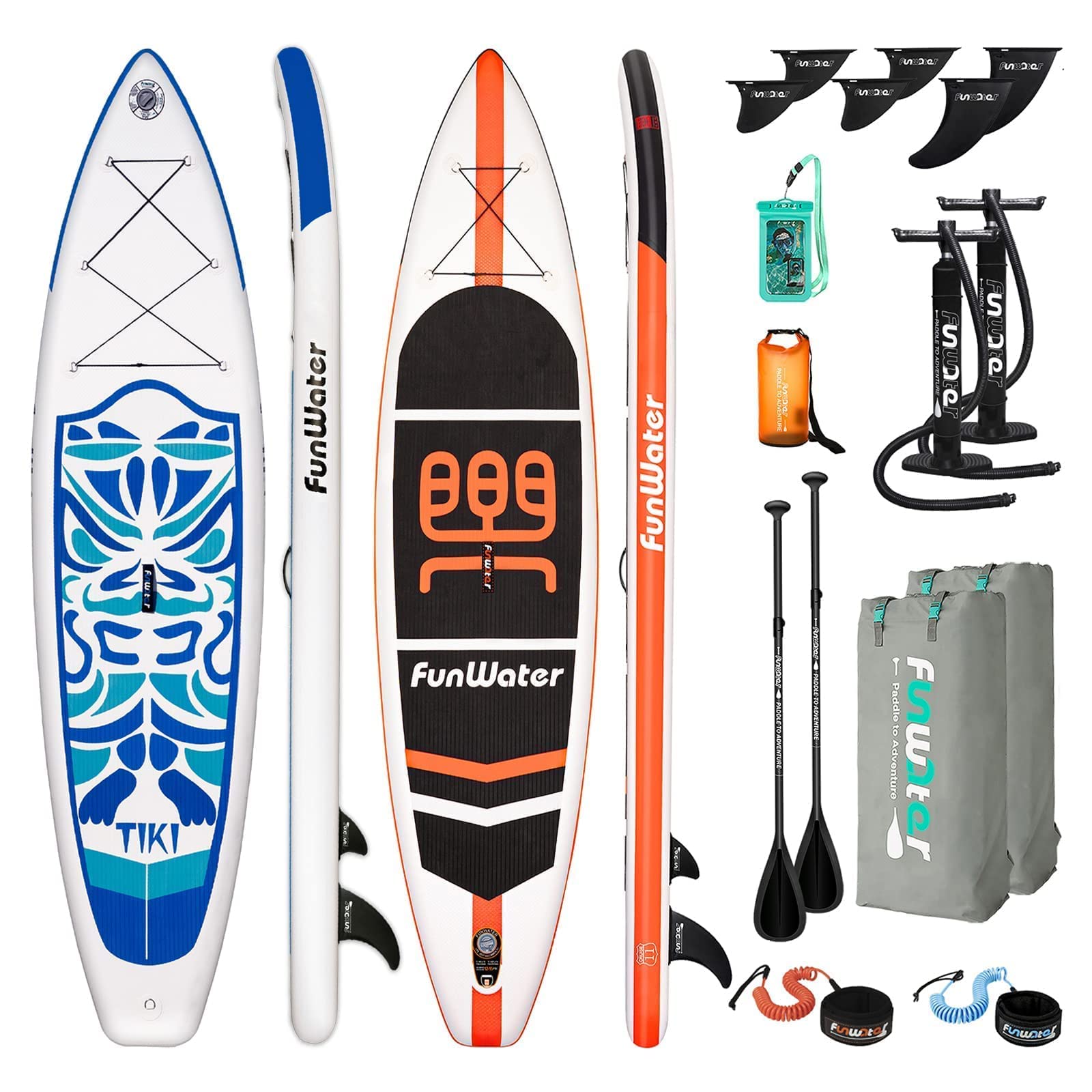 (Similar)FunWater Stand Up Paddle Board 11'x33''x6'' UltraLight (20