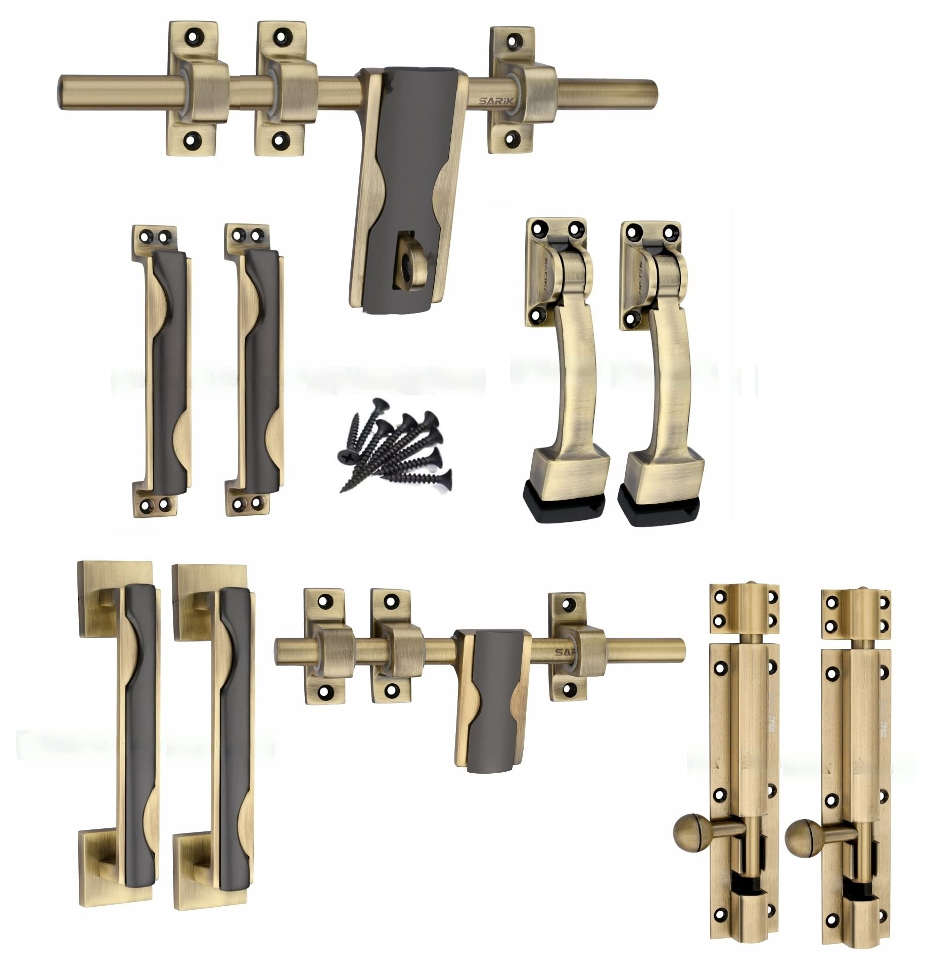 Soul Craft Honex Zinc Alloy Heavy Double Door Fitting Accessories