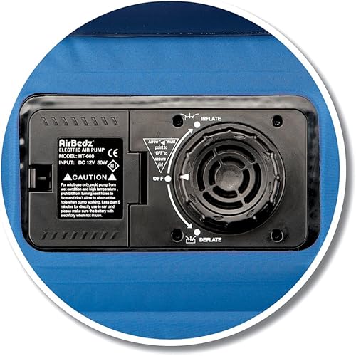 Miniatura 5 de Pittman Outdoors AirBedz PPI-XUV - Colchón de asiento trasero para SUV y vehículos cruzados (con bomba de aire de batería recargable integrada),