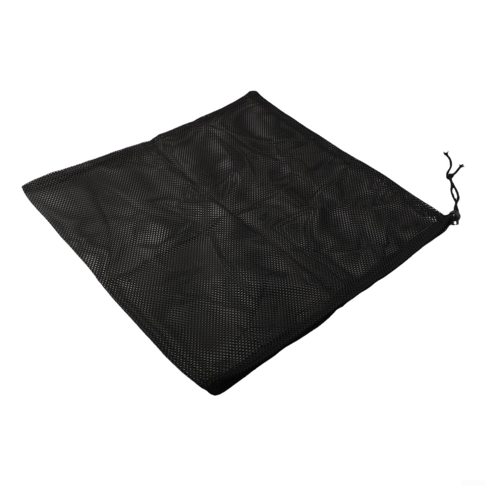 Fish Pond Pump Filter Mesh Bag 47x47cm Nylon Drawstring Barrier for Outdoor Water Gardens Debris Shield(47x47cm)