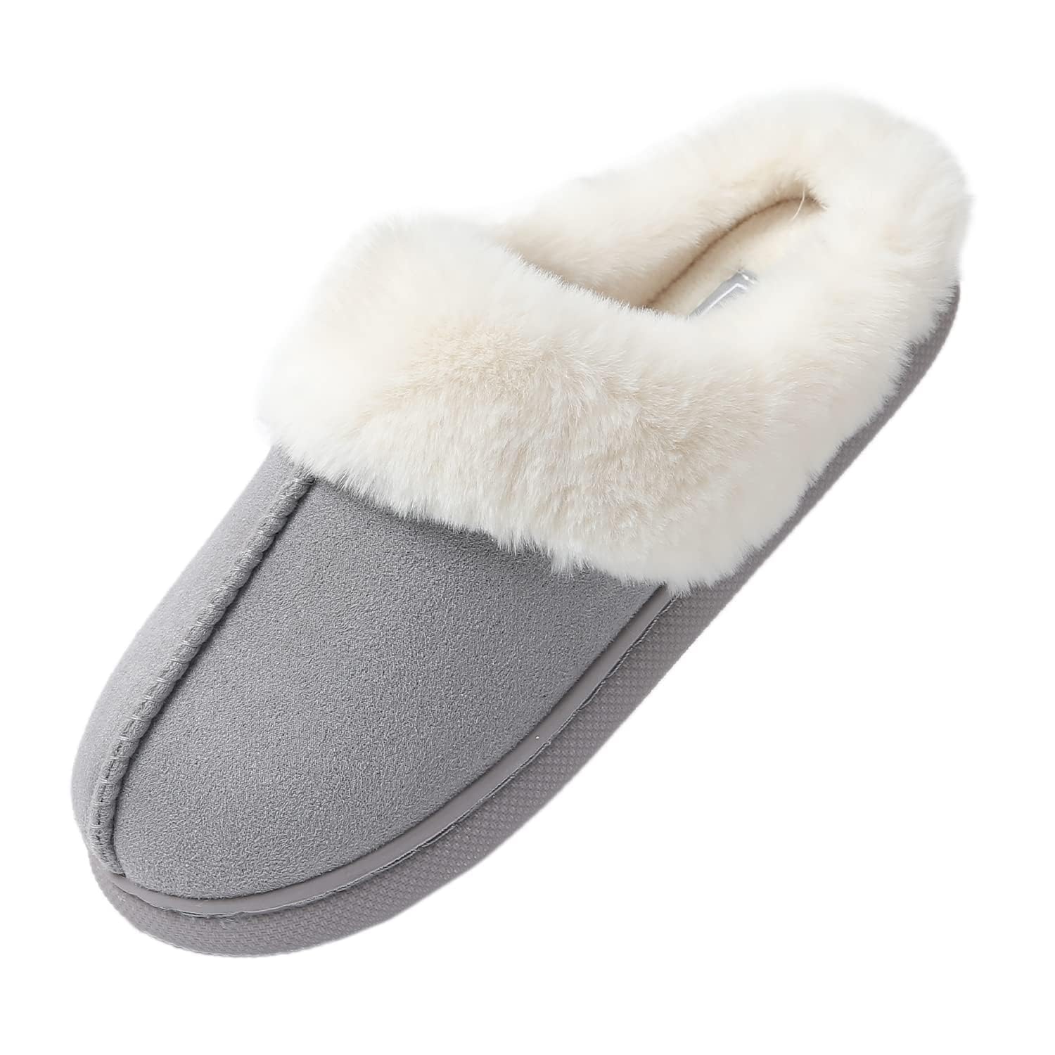 JOMIX Pantofole Donna Invernali Comode Ciabatte Pelose Calde Morbide Scamosciata