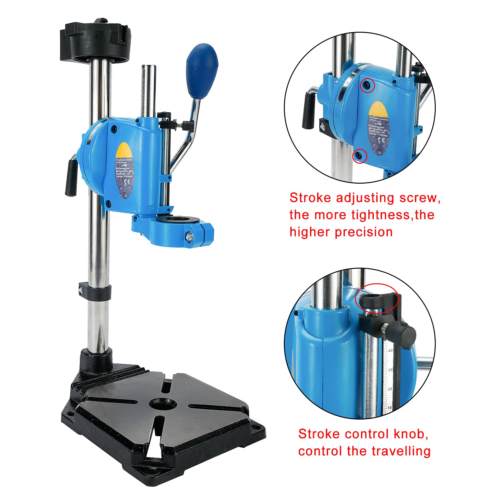 Floor Drill Press Stand Table for Drill Workbench Repair Tool Clamp for Drilling Collet,drill