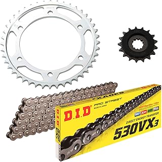 D.I.D(大同工業) F/Rスプロケット 3点交換キット DK-11 KAWASAKI ZZR1100 /ZX-11 93-01 / (D)