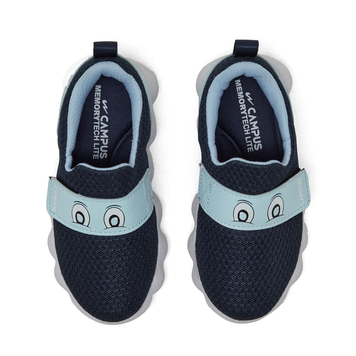 Campus Kids GIBSN Navy/L.Sky Walking Shoes - 8UK/India 1Pair 2