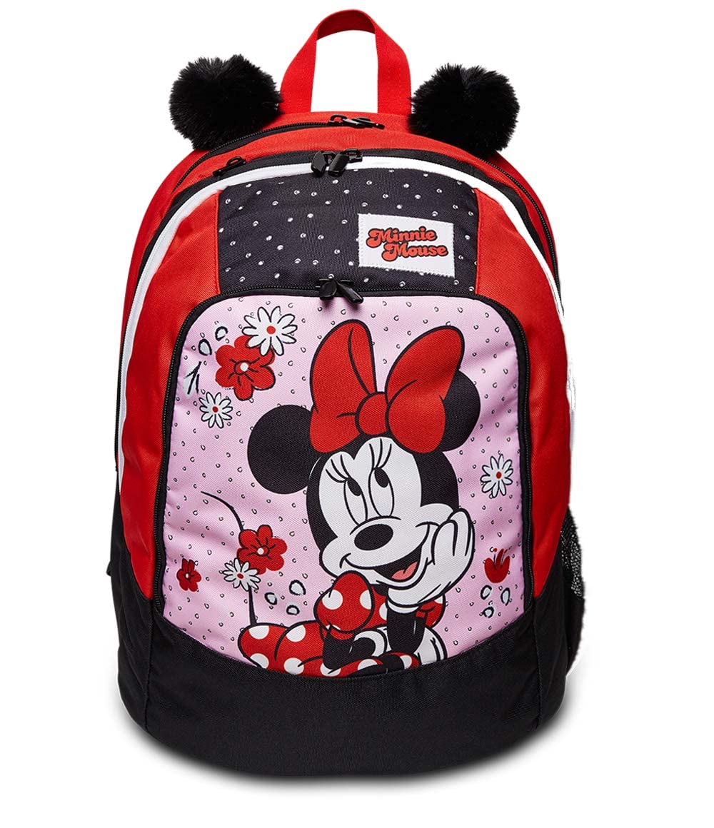 Safta Custodia Per Laptop 15.6'' Con Minnie Mouse - Zaino Scolastico Rosa Chiaro Per Bambini, 39,5x27,5x3,5 Cm - 5