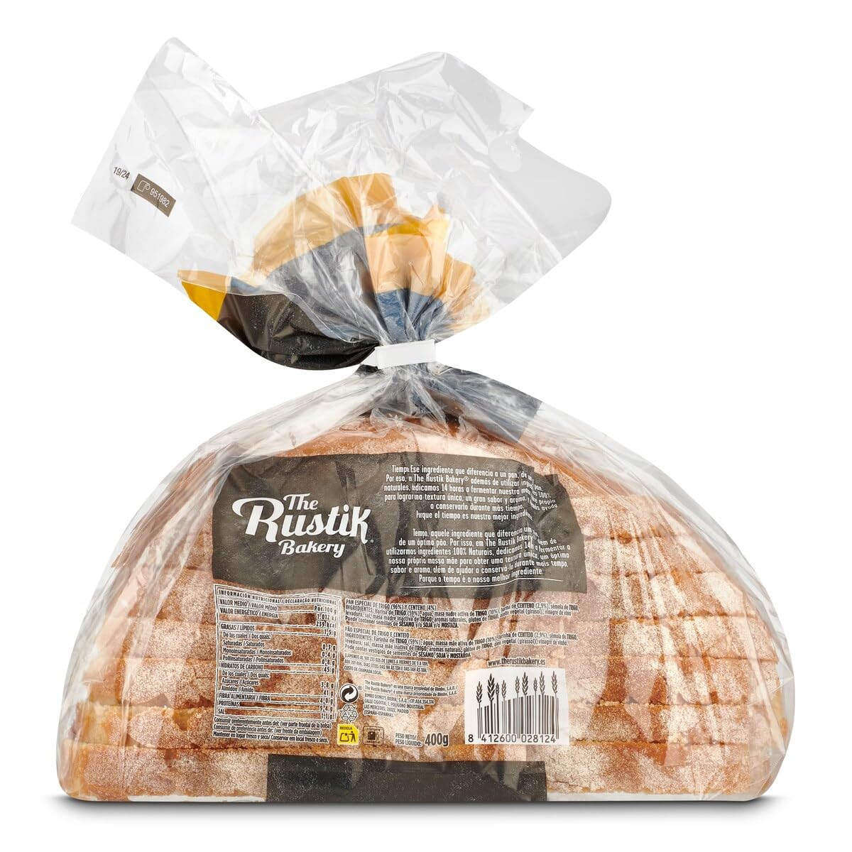 The Rustik Bakery - Pan Masa Madre, 400 g